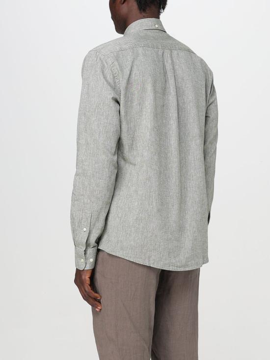 25FW 바버 긴팔 셔츠 MSH5090 OL31 Green - BARBOUR