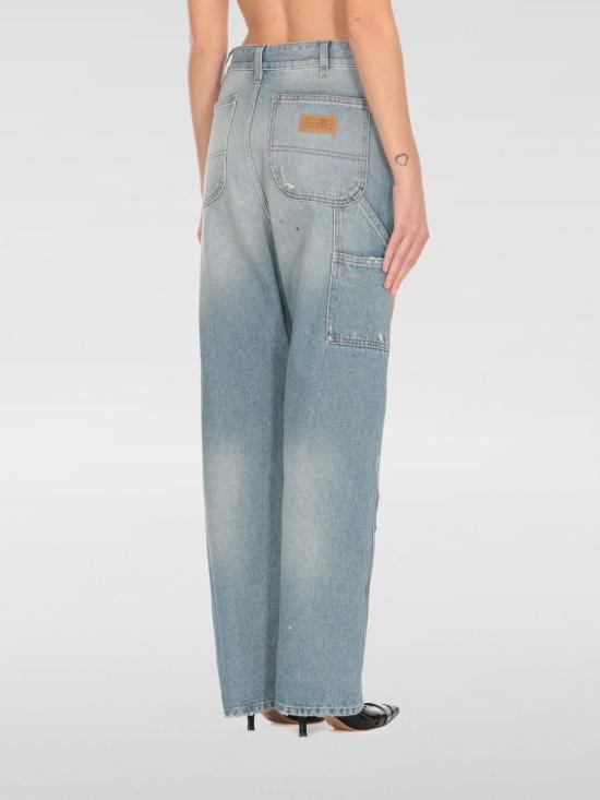 25SS MM6 메종마르지엘라 데님 팬츠 S62LB0183M30018 964 Gnawed Blue - MM6 MAISON MARGIELA