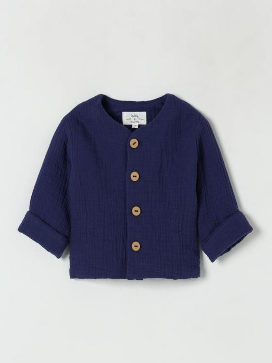 25SS [키즈] 테디 앤 미노우 캐주얼 자켓 E25CN020C0070 474 Denim