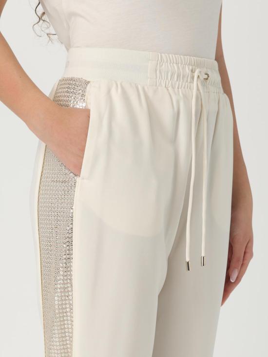 25SS 리우조 트레이닝/조거 팬츠 TA5264TS423 M9185 White - LIU JO