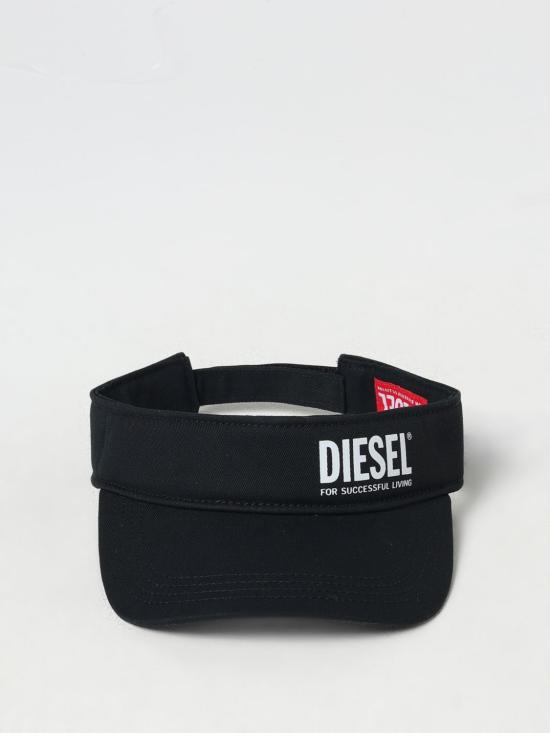 25FW [키즈] 디젤 모자 J02126KXA77 K900 Black - DIESEL