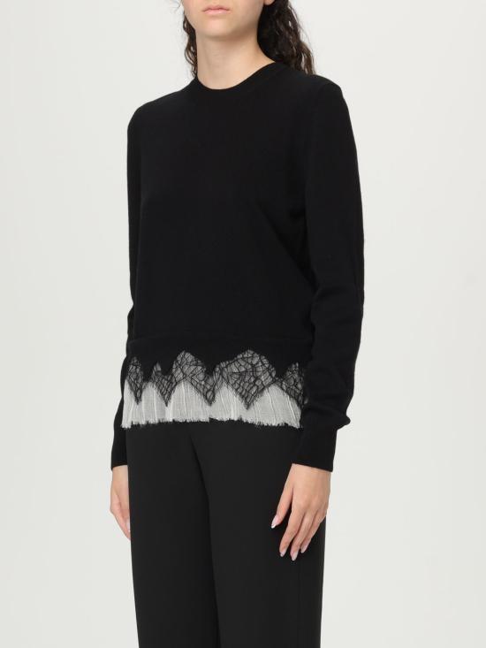 25FW 알렉산더 맥퀸 스웨터 829289Q1BC8 1080 Black - ALEXANDER MCQUEEN
