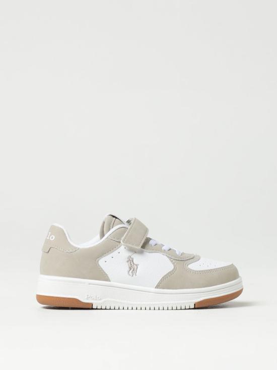 25SS [키즈] 폴로 랄프로렌 스니커즈 RL02439101 Kaki