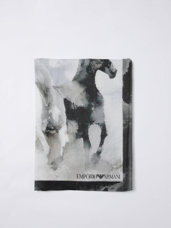 25SS 엠포리오 아르마니 머플러/스카프 EM002163AF16300 F8128 Grey