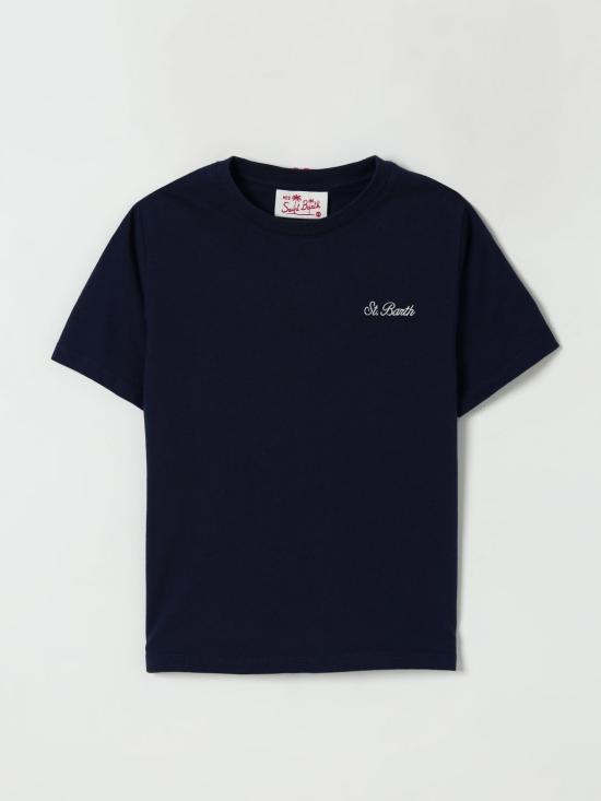 25SS [키즈] 세인트바쓰 티셔츠 DOV0008 00134H Blue