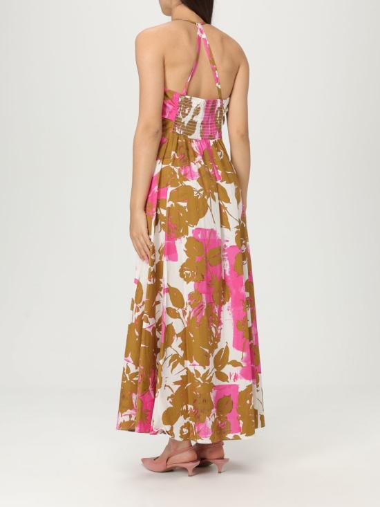 25SS 리우조 롱 원피스 WA5336T0072 Z9808 Pink - LIU JO