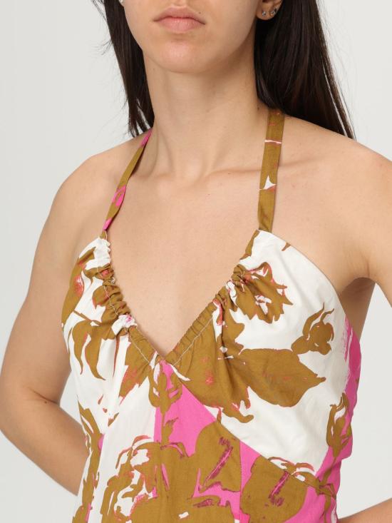 25SS 리우조 롱 원피스 WA5336T0072 Z9808 Pink - LIU JO