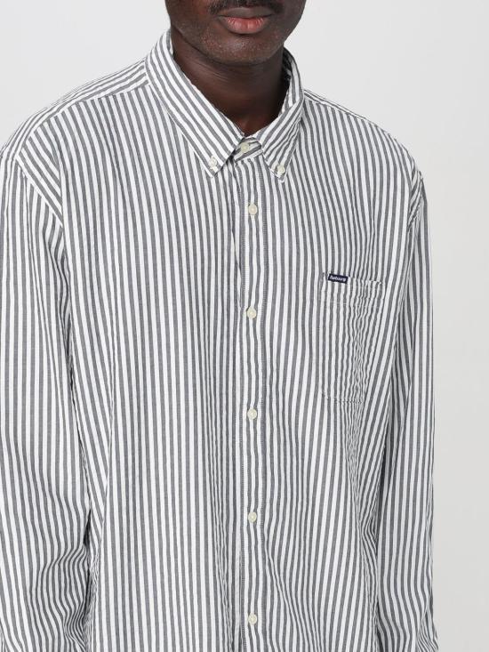 25SS 바버 긴팔 셔츠 MSH5577 NY91 Blue - BARBOUR