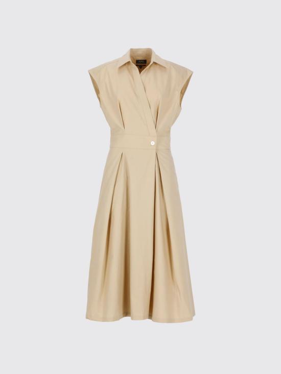 25SS 아페쎄 롱 원피스 COEVDF35149 BAA Beige - A.P.C.