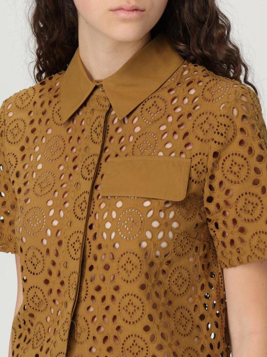 25FW 리우조 셔츠 WA5283T2182 80840 Camel - LIU JO