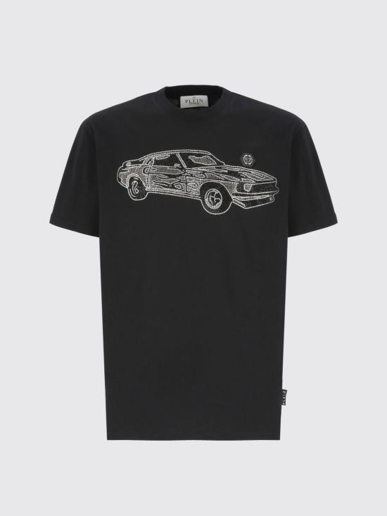 25FW 필립 플레인 반팔 티셔츠 SAECMTK8105PJY002N 02 Black - PHILIPP PLEIN