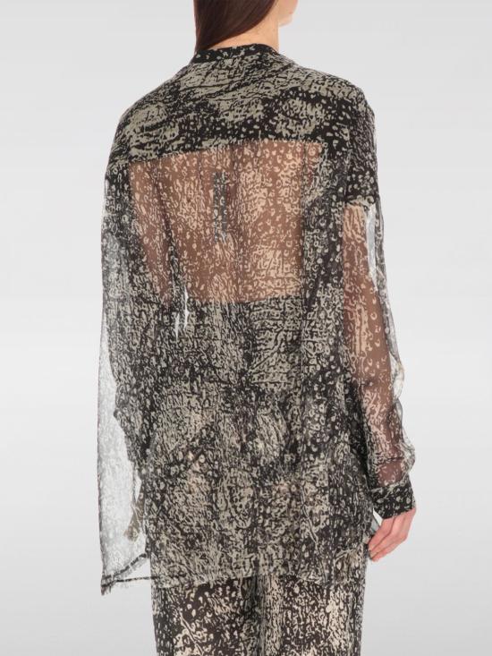 25SS 릭 오웬스 블라우스 RP01E7244SP109 08 Black - RICK OWENS