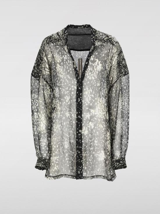 25SS 릭 오웬스 블라우스 RP01E7244SP109 08 Black - RICK OWENS