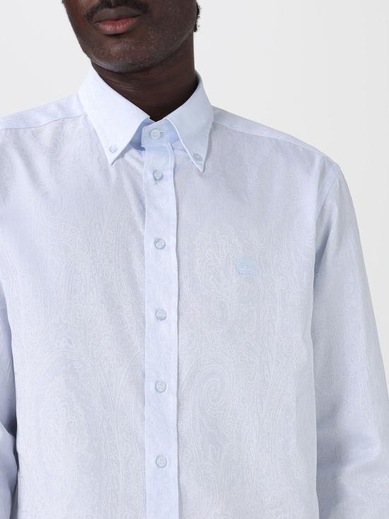 25SS 에트로 긴팔 셔츠 MRIB0004AQ043 B1581 Sky - ETRO