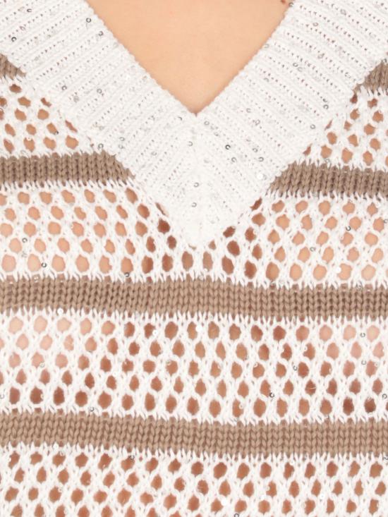 25SS 브루넬로 쿠치넬리 베스트 MC0558902 C0W29 Ivory - BRUNELLO CUCINELLI