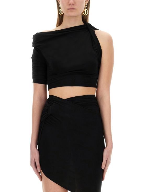 25SS 자크뮈스 반팔 티셔츠 243TO099 2381990 BLACK