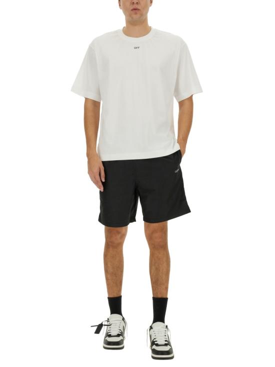 25SS 오프화이트 비치용품 OMFD008 C99FAB0011001 BLACK - OFF WHITE