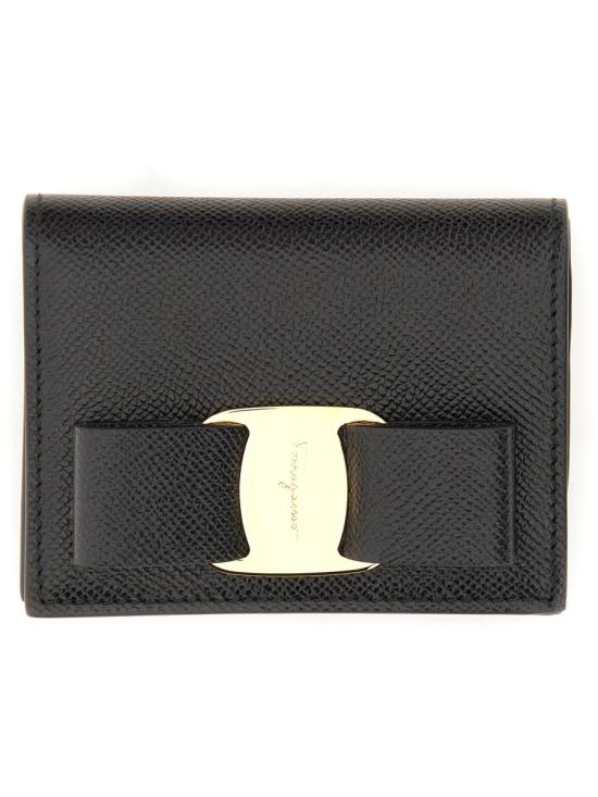 25SS 살바토레 페라가모 지갑 725300 22D515010 BLACK - SALVATORE FERRAGAMO