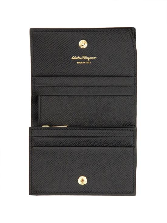 25SS 살바토레 페라가모 지갑 725300 22D515010 BLACK - SALVATORE FERRAGAMO