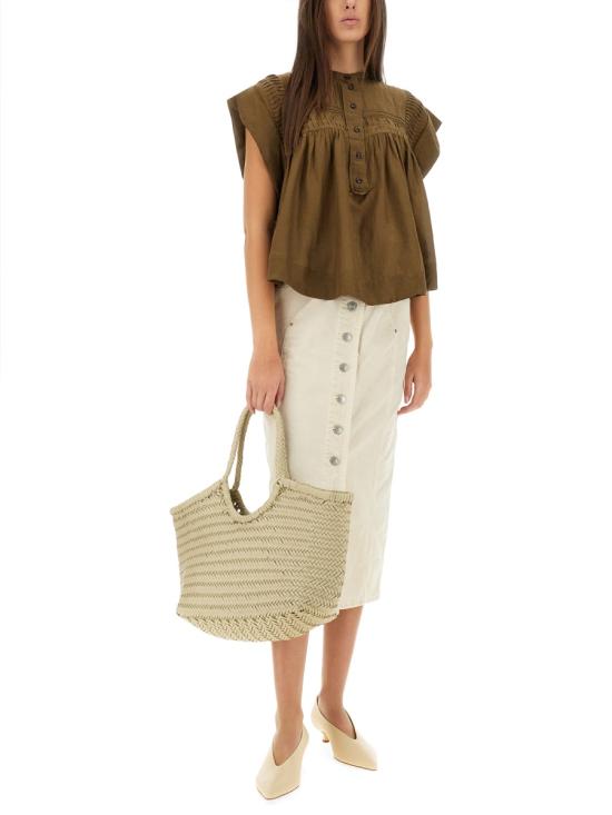 25SS 이자벨마랑에뚜왈 블라우스/셔츠 HT0003FB B3J04E67KI BROWN - ISABEL MARANT ETOILE