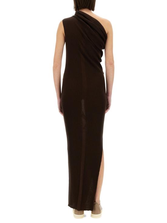 25SS 릭 오웬스 미디 원피스 RP01E7627 RIBM14 BROWN - RICK OWENS