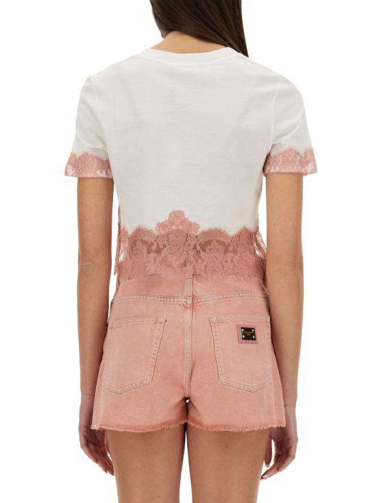 25SS 돌체앤가바나 반팔 티셔츠 F8V22T FU7EQW0800 WHITE - DOLCE & GABBANA