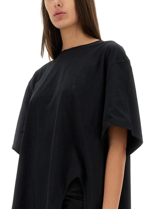 25SS 디 아티코 반팔 티셔츠 250WCT00350 JJJ025AA100 BLACK - THE ATTICO