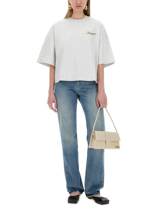 25SS 자크뮈스 반팔 티셔츠 251JS216 21029CN GREY - JACQUEMUS