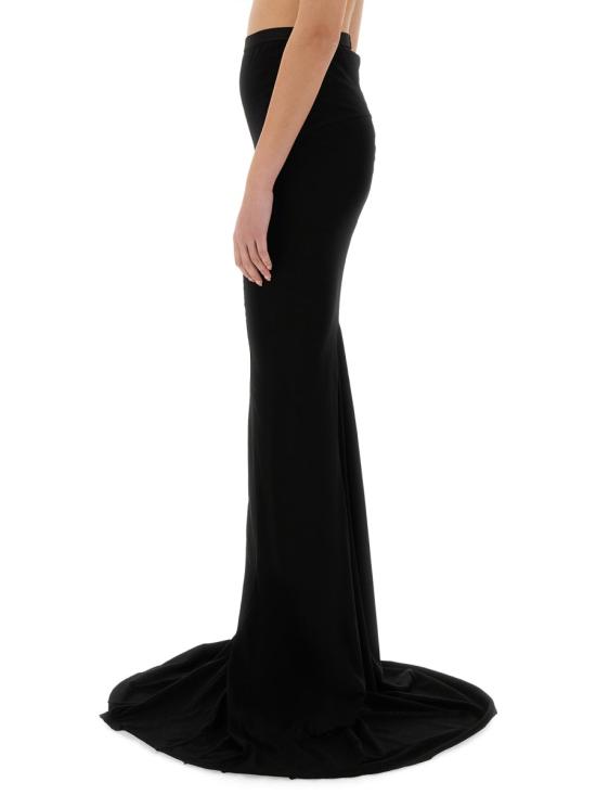 25SS 릭 오웬스 스커트 RO01E7378 JA09 BLACK - RICK OWENS