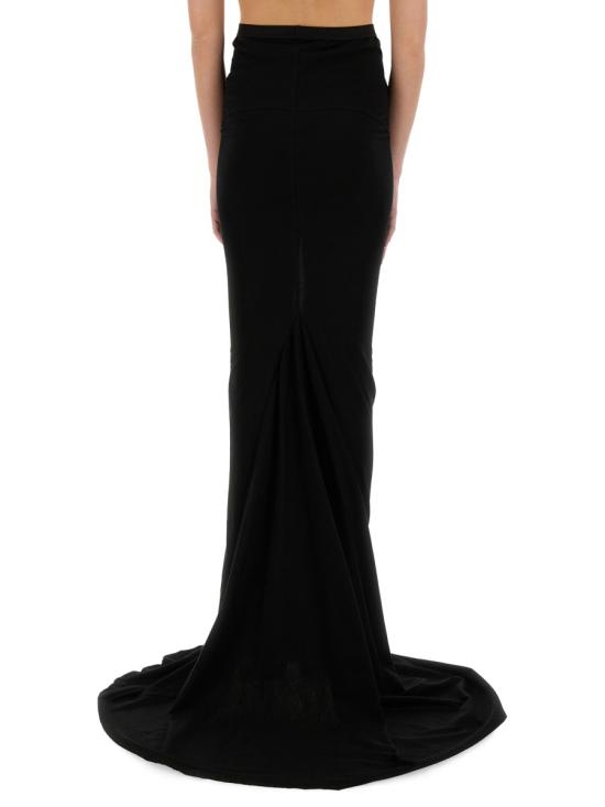 25SS 릭 오웬스 스커트 RO01E7378 JA09 BLACK - RICK OWENS