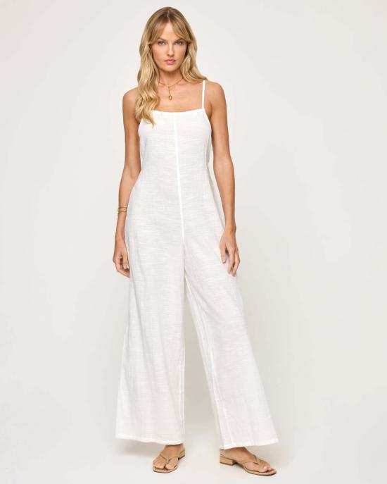  엘스페이스 점프수트 LSpace Jaida  화이트 - L SPACE