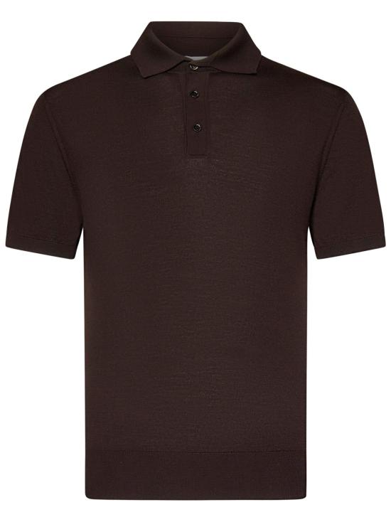 25SS 크루치아니 폴로 티셔츠 UC5157710A61PO02 30394 BROWN