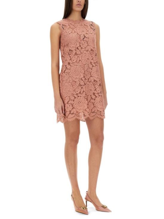 25SS 돌체앤가바나 미디 원피스 F6ATYT HLM7LF0473 PINK - DOLCE & GABBANA