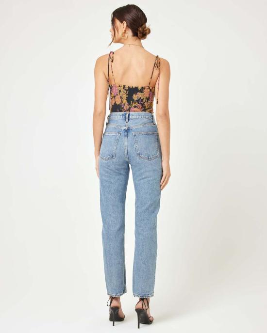  엘스페이스 블라우스 L스페이스 로티 탑 스루 시크 앤 쏜즈 - L SPACE