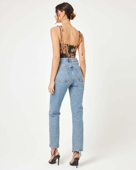  엘스페이스 블라우스 L스페이스 로티 탑 스루 시크 앤 쏜즈 - L SPACE