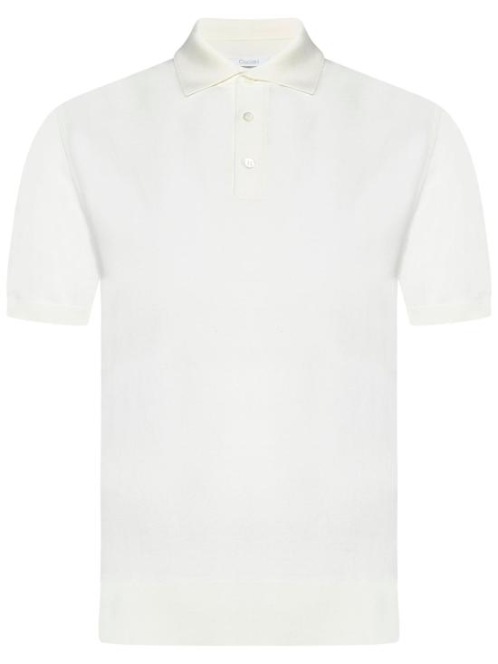 25SS 크루치아니 폴로 티셔츠 UC5157710A61PO02 32126 WHITE