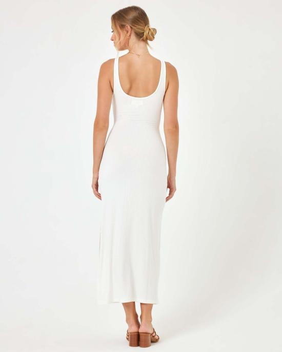  엘스페이스 숏 원피스 L스페이스 카밀 드레스 크림 - L SPACE