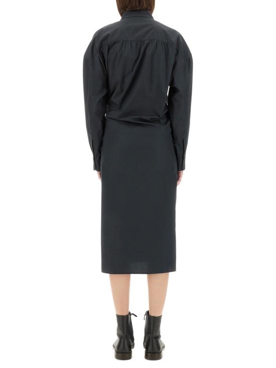 25SS 르메르 미디 원피스 DR1092 LF588BK995 BLACK - LEMAIRE