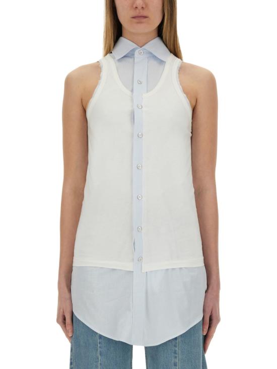 25SS 마르지엘라 블라우스/셔츠 S51NL0046 MTJ027961 WHITE