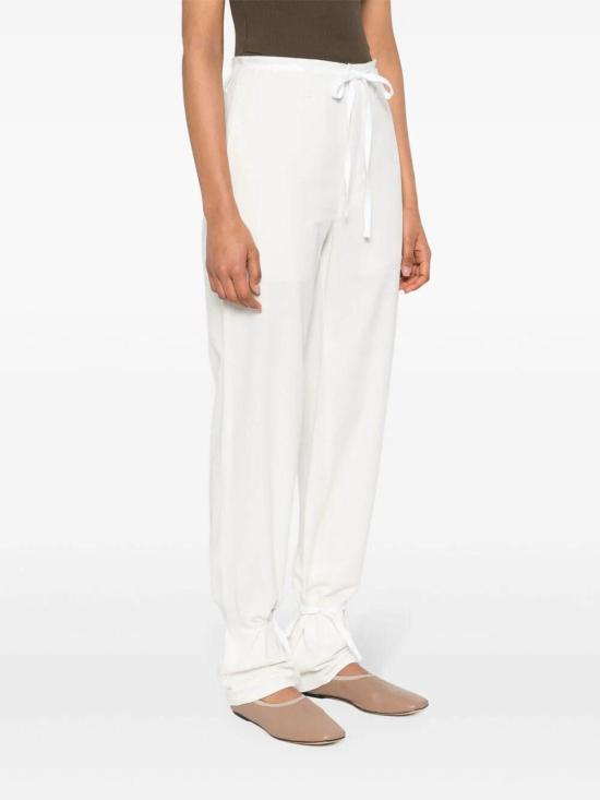 24FW 르메르 스트레이트 팬츠 PA1098LF1253WH001 White - LEMAIRE