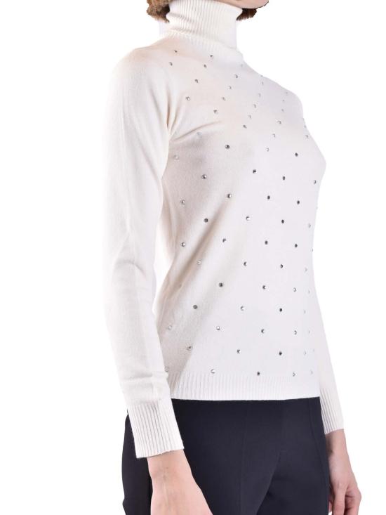  에르마노 설비노 스웨터 D43EM002EP1EP1MF305 Light Beige - ERMANNO SCERVINO