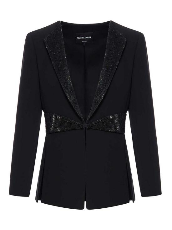  조르지오 아르마니 자켓 4SHGR05AT04UAPZ01 Black