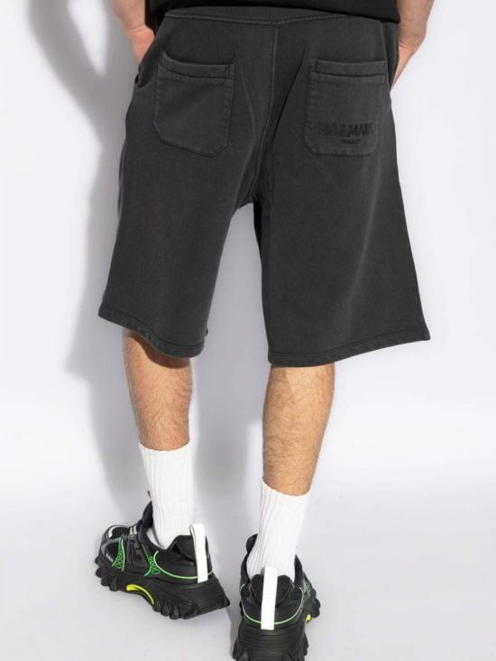  발망 숏팬츠 DH1OA125BC76YGD Grey - BALMAIN