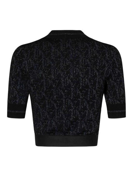  팜앤젤스 탑 PWHT010R24KNI0011010 Black - PALM ANGELS