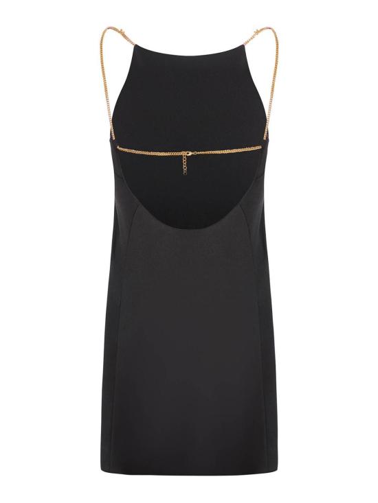 24FW 팜앤젤스 미디 원피스 PWDB220S24FAB0011010 Black - PALM ANGELS