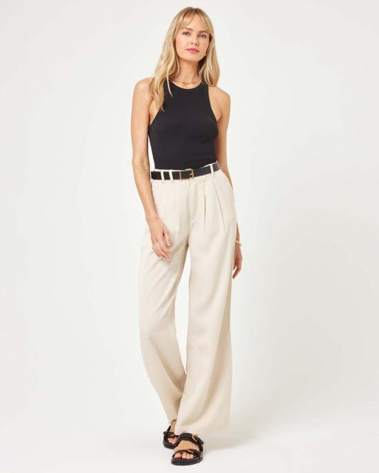  엘스페이스 팔라초 팬츠 L스페이스 로즈  오이스터 - L SPACE