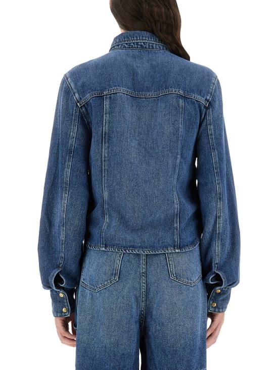 25SS 가니 블라우스/셔츠 J1727 567 DENIM - GANNI