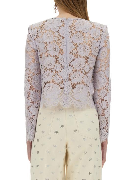 25SS 셀프 포트레이트 반팔 티셔츠 SS25 049TA L LILAC - SELF PORTRAIT