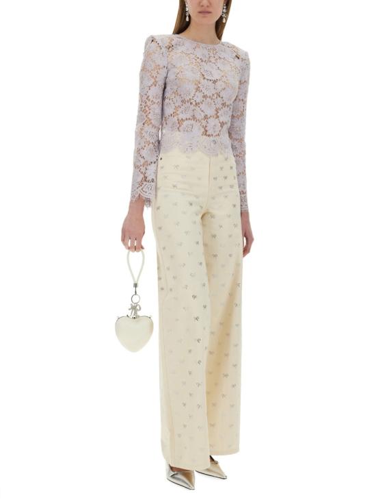 25SS 셀프 포트레이트 반팔 티셔츠 SS25 049TA L LILAC - SELF PORTRAIT