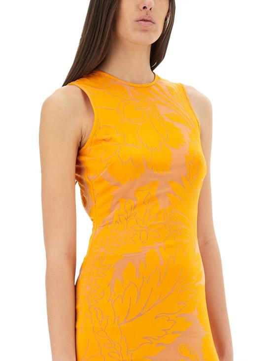 25SS 에트로 미디 원피스 WRHA0332 99IAD24A0251 ORANGE - ETRO